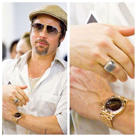 brad pitt rolex.